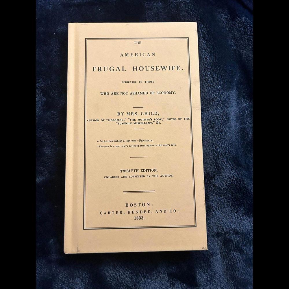 The American Frugal Housewife Book